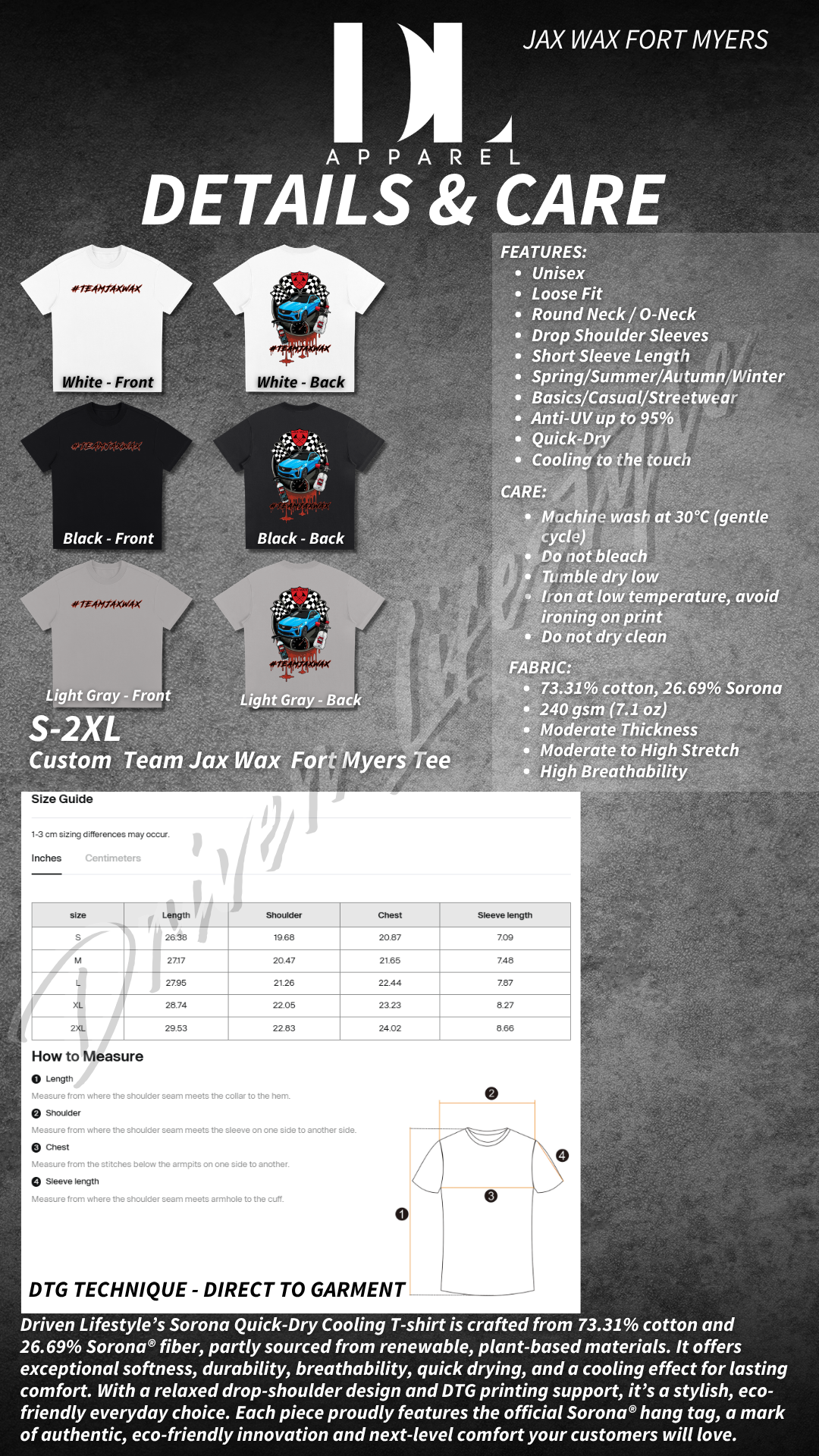 Team Jax Wax Shirt