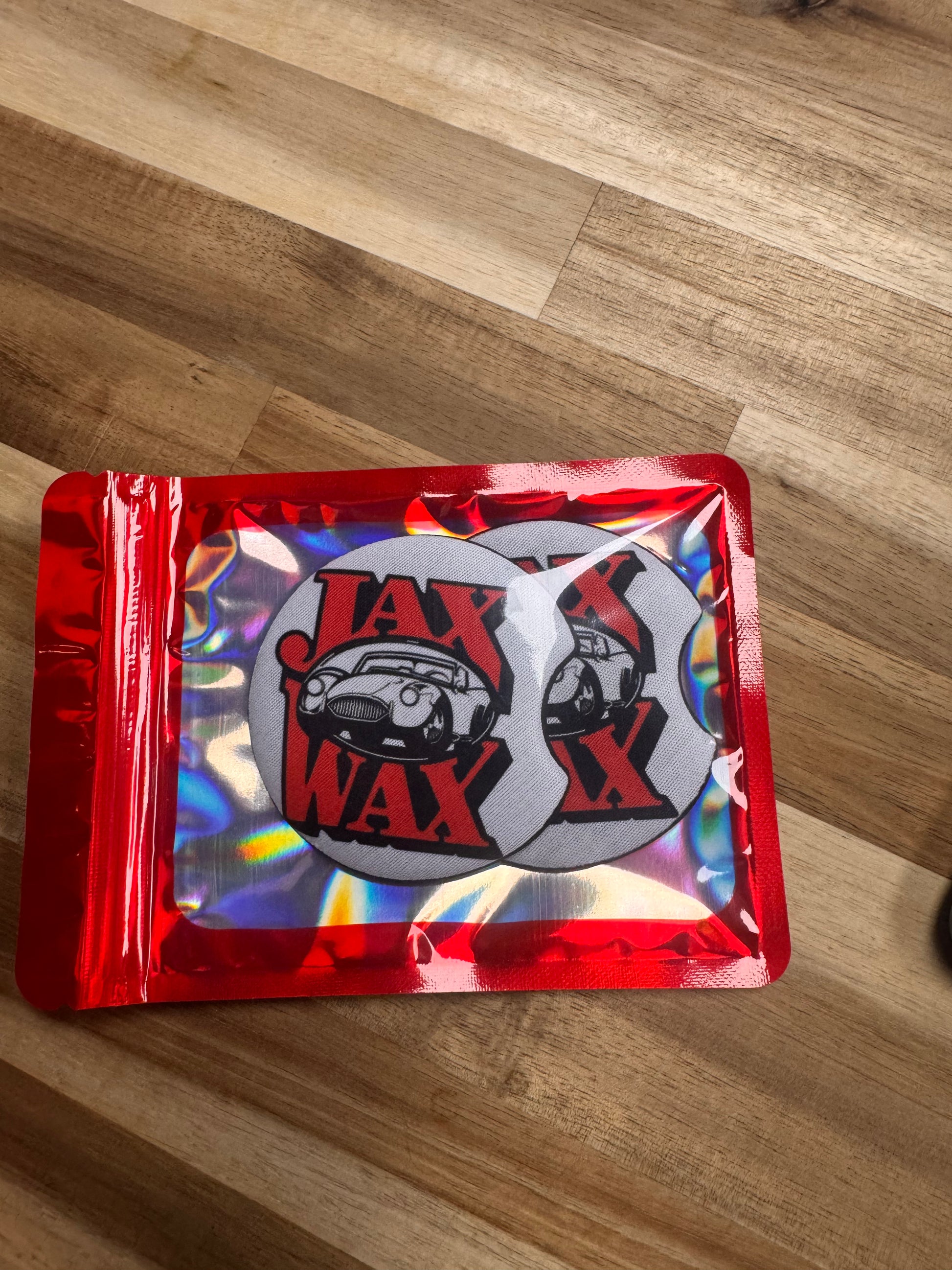 Jax Wax car cupholder coaster